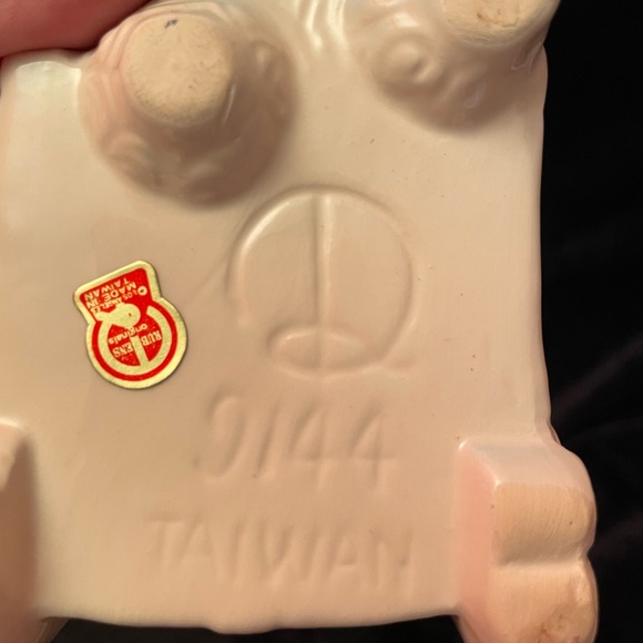 Vintage MCM Rubens Originals Los Angeles Lamb & Cart Planter made in Taiwan 9144 - Picture 14 of 15